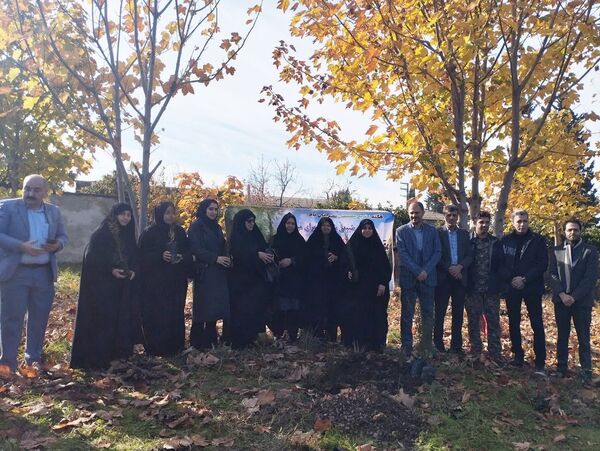 پویش سراسری کاشت نهال در سایه مادر همزمان با ایام ولادت حضرت زهرا (س) در میاندورود 