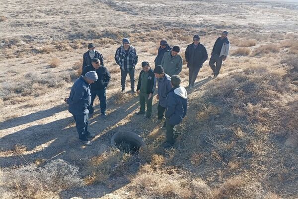 بازدید از قنات روستای پیشی دره جهت لایروبی