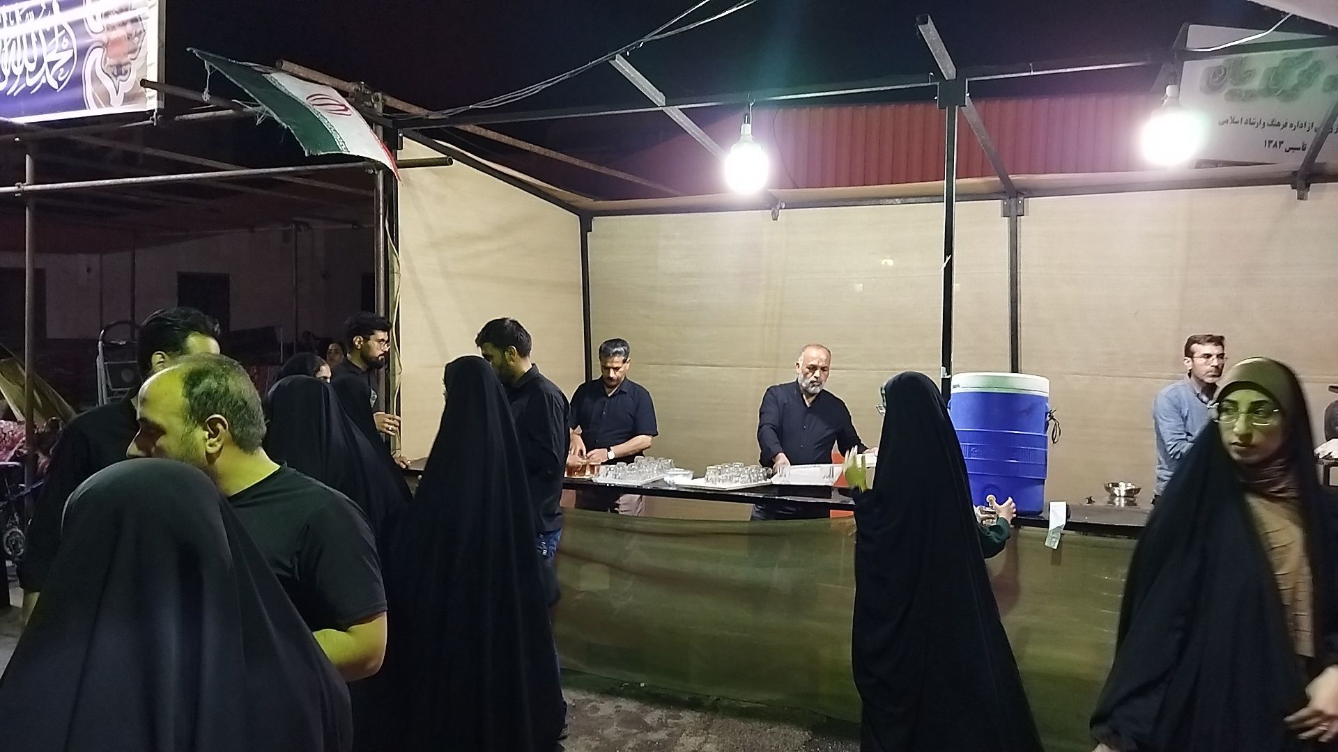 موکب پارک دانشجو در دومین شب از ماه محرم ۱۴۰۵ 