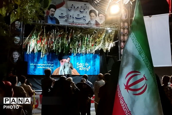 حضور غیور مردمان فردوسیه، در صدمین شب اجتماعات