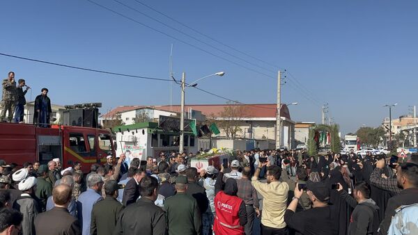 مراسم تشییع پیکر مطهر شهید گمنام در شهرستان بندرترکمن