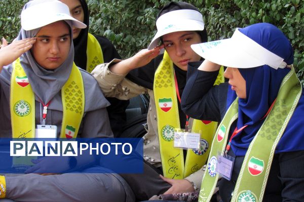 پایان پیش اردوی ملی پیشتازان دختر در کردستان