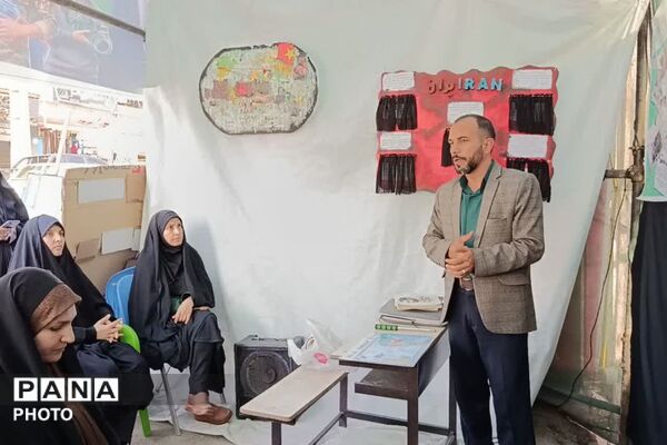 حضور مدیران و معاونان مدارس در پاتوق نوجوان مبارز و تقدیر از مدیران و معاونان مدارس