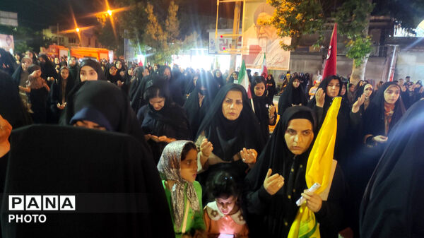 حضورپرشور کوهدشتی هادرصحنه دفاع از اقتدار کشور