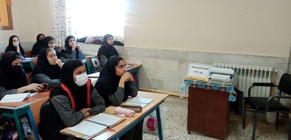 پویش طرح مدام در مدرسه حاج مهدی روحانی روستا ارغا شهرستان خلیل آباد