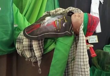 حضور پرشور مادران و شیرخوارگان در مراسم گرامیداشتِ حضرت علی‌اصغر (ع)