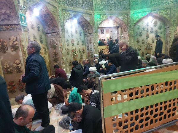احیای شب بیست و یکم ماه رمضان در حرم حضرت معصومه(س)