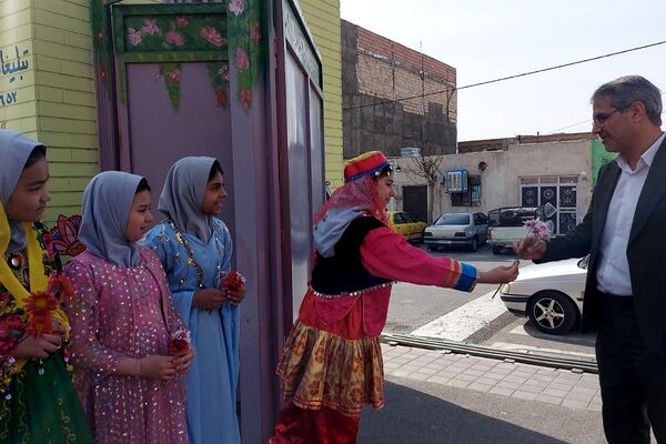 برگزاری جشن احسان و نیکوکاری در دبستان حکیم نظامی کهریزک 