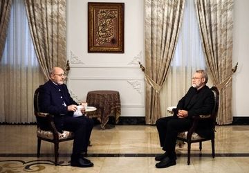 لاریجانی: عادی‌سازی روابط با سوریه بستگی به اقدامات دمشق دارد/ رهبر انقلاب موازنه را در جنگ بر هم زدند