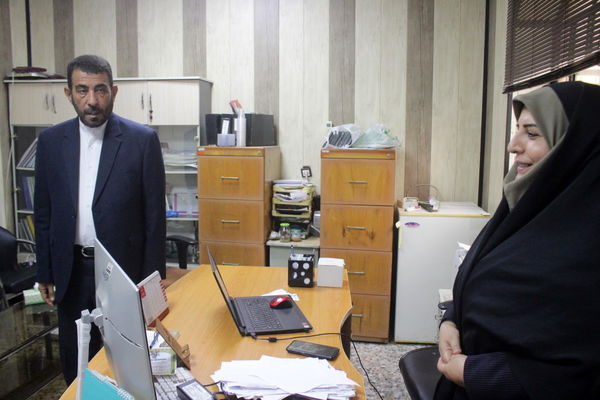 دیدار مدیرکل آموزش و پرورش استان بوشهر با همکاران و مسئولان به مناسبت عید نوروز