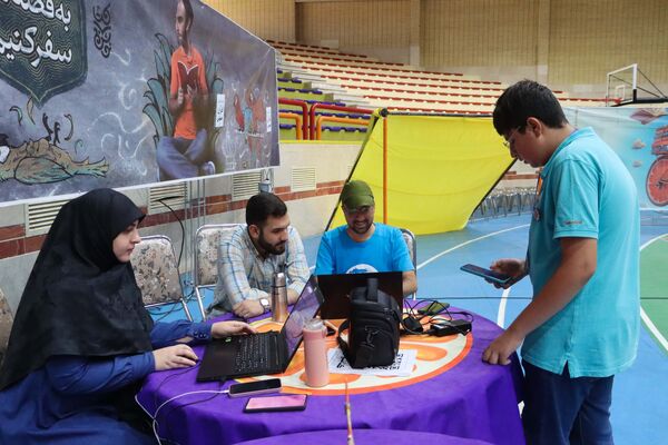نخستین روز جشنواره کتابخوانی کتاب‌نوش