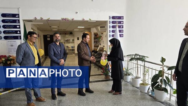 بازدید مدیر کل کتابخانه های عمومی استان خراسان شمالی از کتابخانه شهید بهشتی آشخانه 