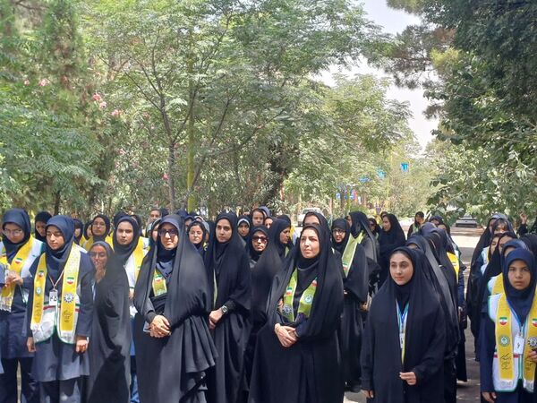‌‌روز دوم پیش اردوی ملی پیشتازان سازمان دانش آموزی استان اصفهان