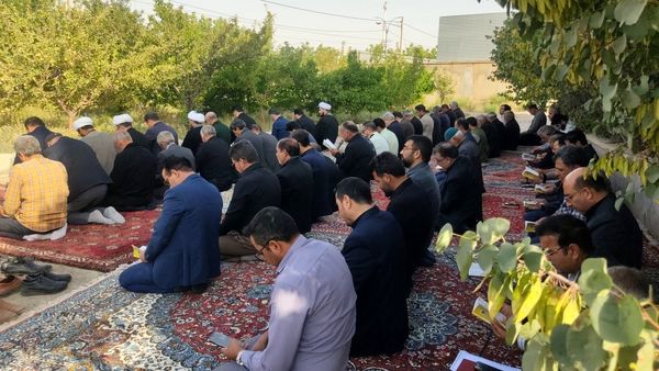 مراسم قرائت زیارت عاشورا در تیتکانلو