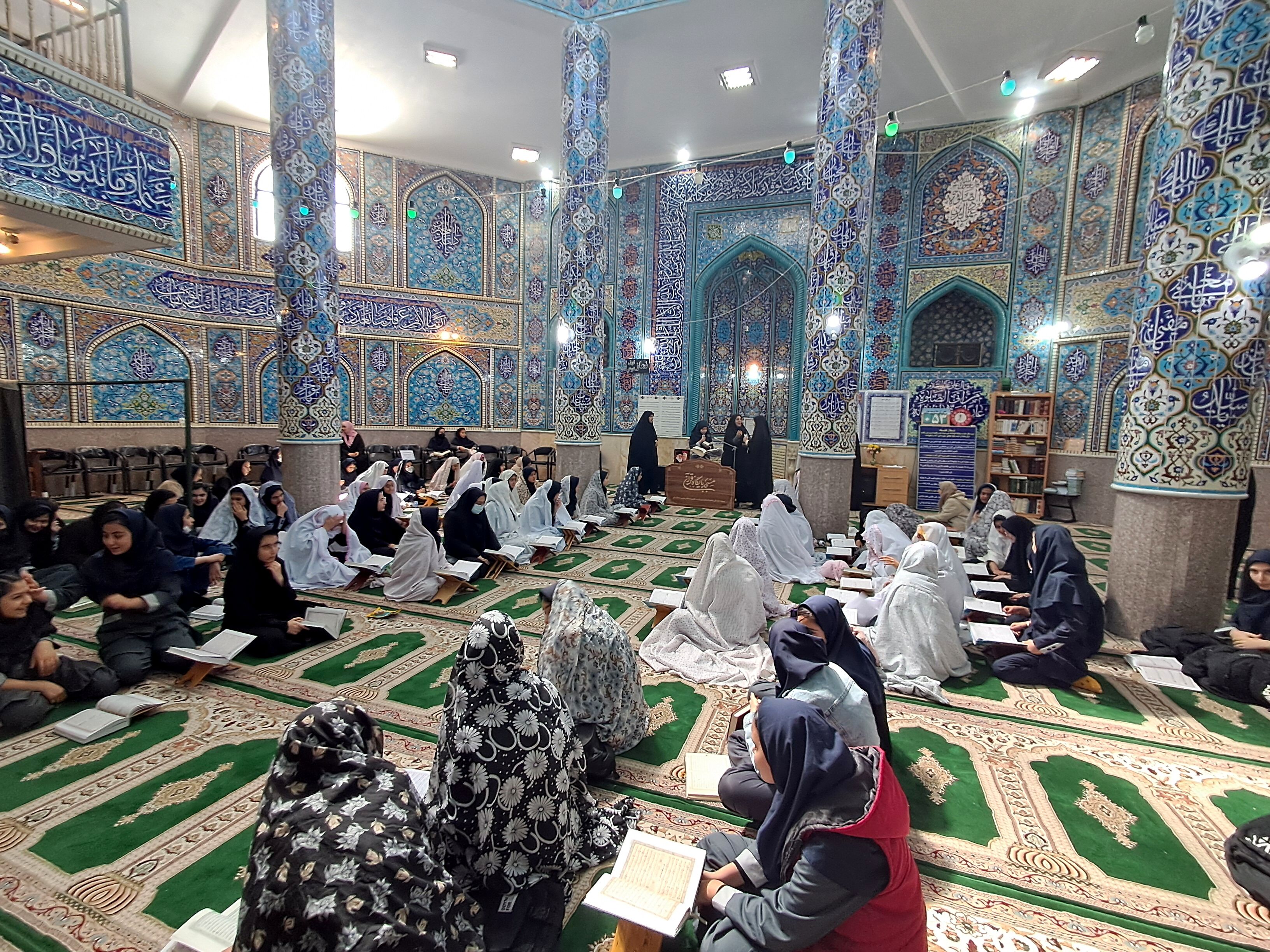 برپایی مراسم جز خوانی در مسجد امام علی (ع)