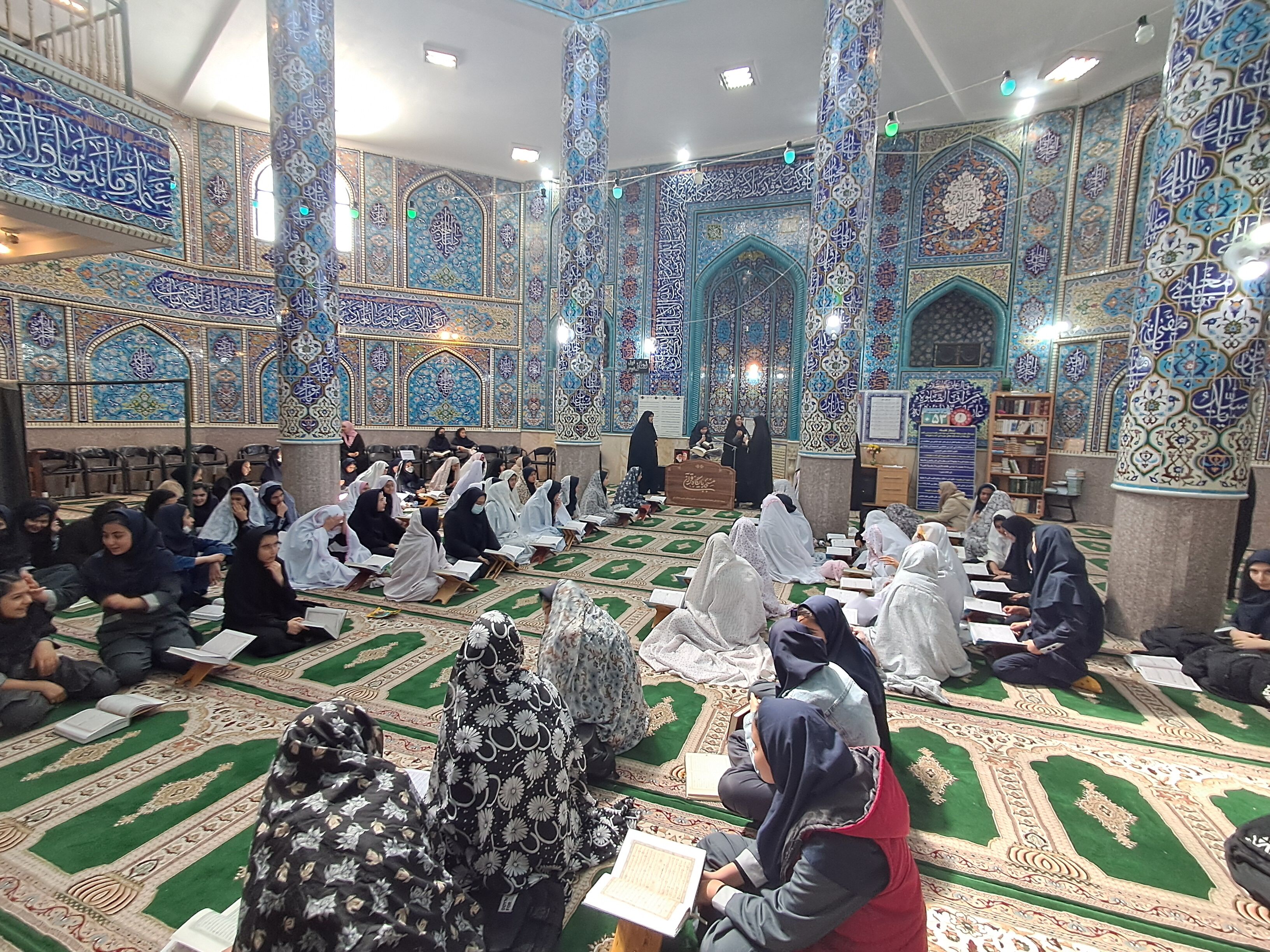 برپایی مراسم جز خوانی در مسجد امام علی (ع)