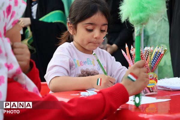 حضور پرشور مواکب طرح شهید آرمان منطقه ۶ در جشن بزرگ «امام رضایی‌ها»در تهران