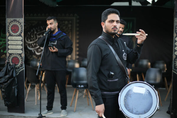 خدمت‌رسانی در موکب پایگاه بسیج شهید اکبرپور مشهد