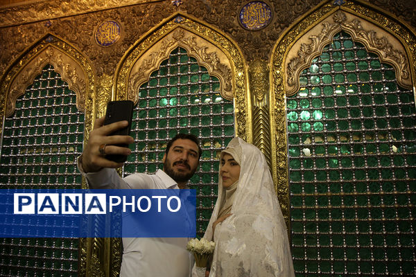 جشن ازدواج ۶۵۰ زوج دانشجوی دانشگاه‌های قم در سالروز میلاد جوادالائمه(س)