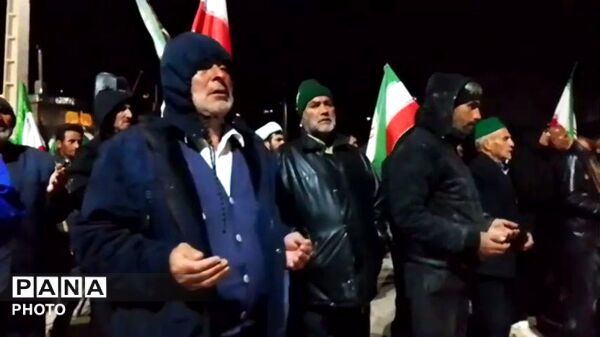 تجمعات شبانه با حضور مردمان غیور شهر بار