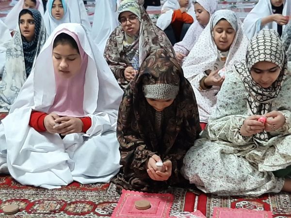 دومین روز از اعتکاف دانش‌آموزی در مسجد امام حسن شهرستان گالیکش