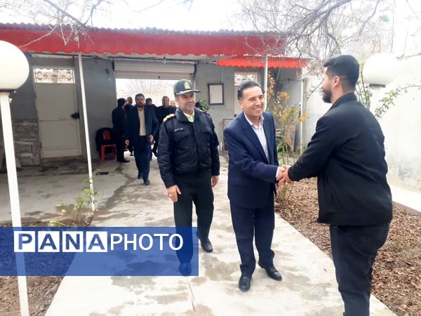 حضور سرپرست فرمانداری سملقان در خانه سالمندان این شهر