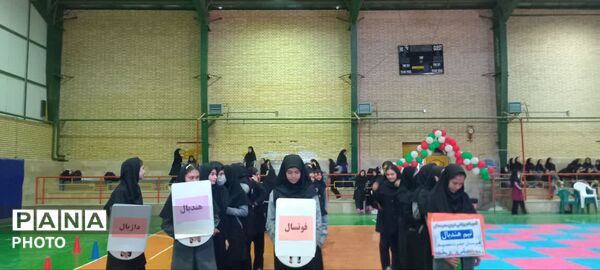 آیین افتتاحیه المپیاد ورزشی درون مدرسه ای در شهرستان کلات
