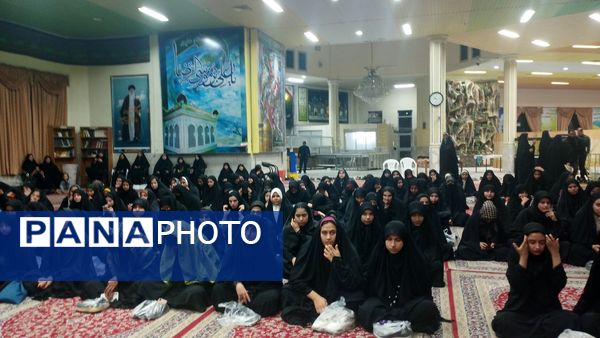 خدمت‌رسانی به زائران توسط اعضای طرح گام‌های عاشقی