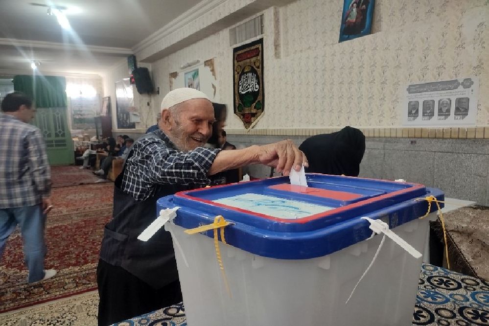 شکوه حضور مردم دیار خیام و عطار در انتخابات ریاست جمهوری