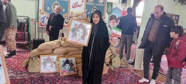 یادواره شهدای روستای کمک سفلی با حضور خانواده‌های شهدا و مسئولان