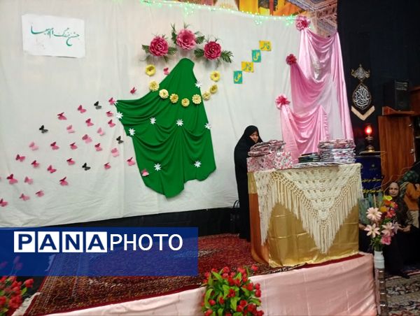 جشن میلاد حضرت زهرا(س) در تکیه علی اکبری فدافن