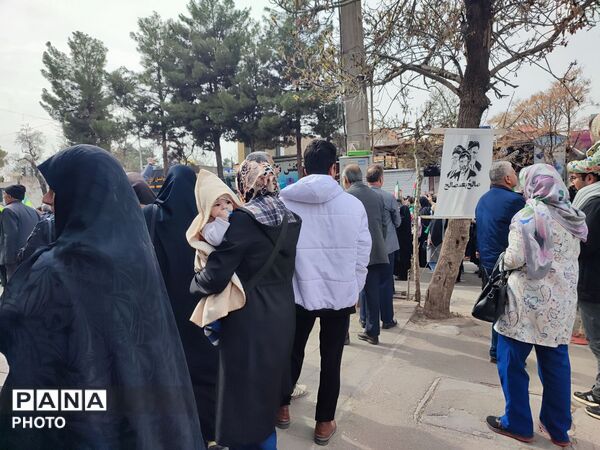 قاب پانا میزبان راهپیمایی روز قدس در شهرستان نیشابور 