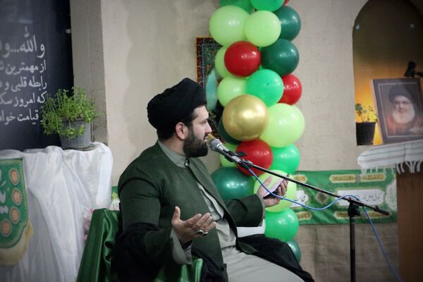 جشن باشکوه نیمه‌شعبان در امامزاده عبدالله (ع) روستای زیارت
