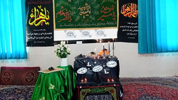 مراسم عزاداری شهادت بانوی دو عالم حضرت فاطمه‌(س) در کمیجان