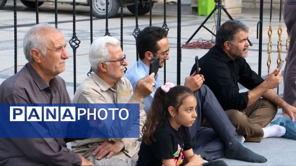 اجرای تئاتر مذهبی در آستان مقدس امامزاده بی‌بی‌سکینه صفادشت 