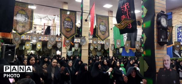 طنین لای‌لای مادران یکن‌آباد در سوگ کوچک‌ترین سرباز کربلا