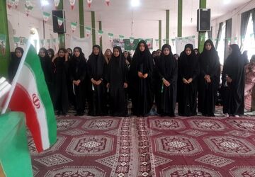 جوانان انقلابی، مهمان ویژه مراسم ۲۲ بهمن در مسجد حضرت رسول اکرم(ص) شدند