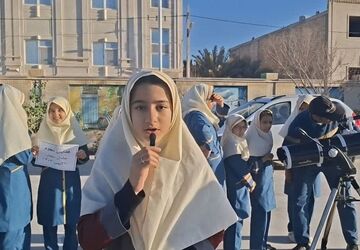 رصدستارگان توسط دانش آموزان دبستان خاندان سلمان زارچ 