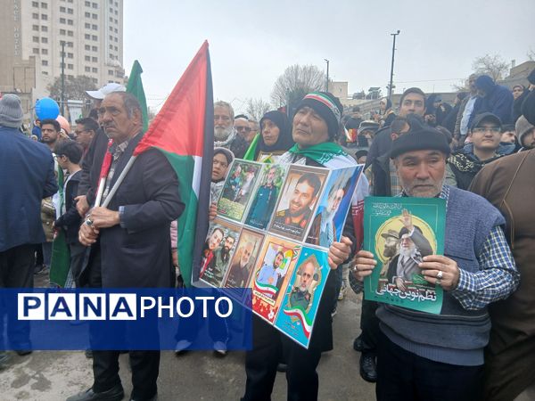 راهپیمایی با شکوه چهل و هفتمین سالگرد پیروزی انقلاب اسلامی در مشهد مقدس 