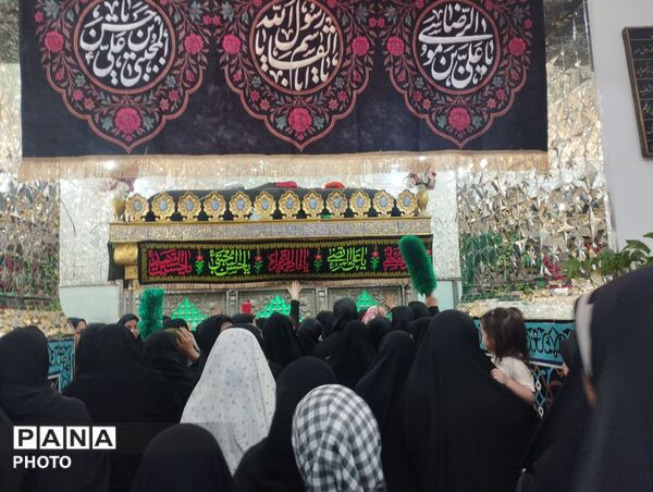 قدم های جامانده از ارض طوس، در مسیر حرم حضرت جعفربن موسی الکاظم (ع)