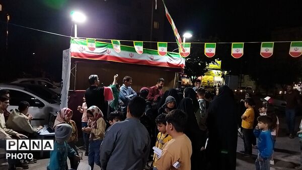 موکبی ویژه کودکان با حال و هوای امامان معصوم در نیشابور