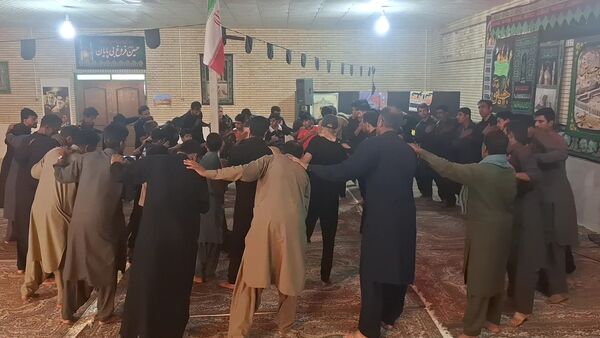 مراسم عاشورای حسینی در شهرستان قلعه‌گنج
