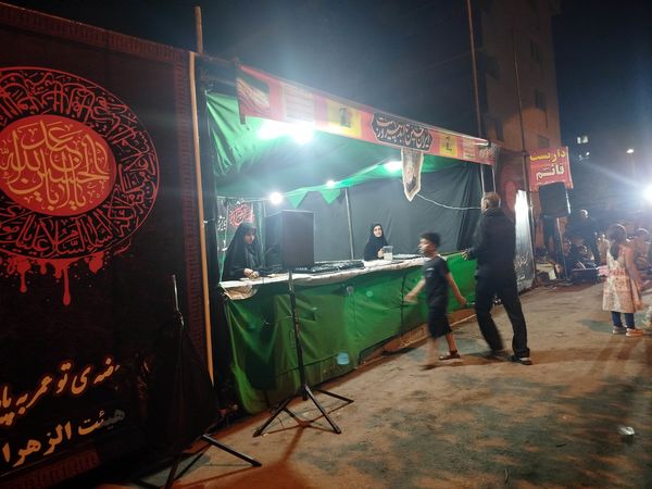 برپایی موکب مردمی در شهرستان بروجرد 