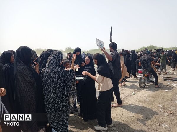 شکوه ارادت نسل نو در همایش پیاده‌روی «جاماندگان اربعین» روستای کنارترش