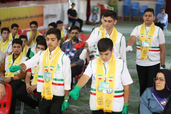اختتامیه پیش اردوی ملی پیشتازان پسر آذربایجان شرقی
