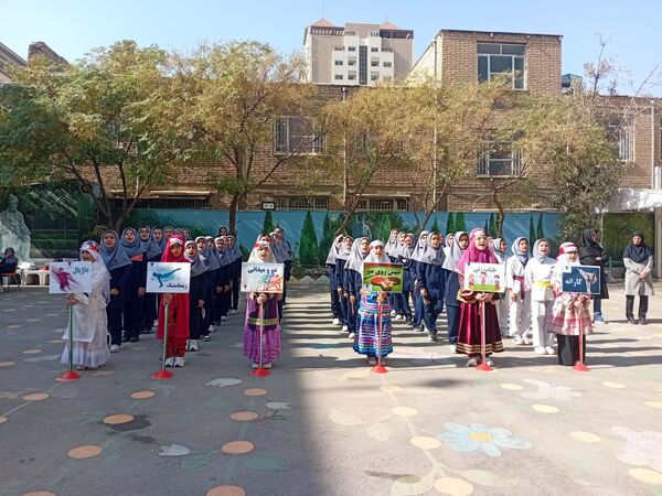 المپیاد ورزشی درون مدرسه‌ای در دبستان مصلی نژاد حضرت زینب(س)