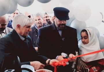 افتتاح مدرسه ۱۲ کلاسه آیت‌الله غفاری در سرچهان