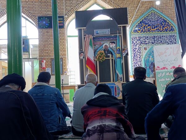 نماز عبادی سیاسی جمعه این هفته شهر سفیددشت 