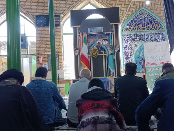 نماز عبادی سیاسی جمعه این هفته شهر سفیددشت 