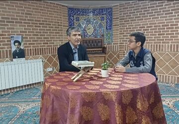 گفت‌و‌گو با برگزیدگان هفتمین اجلاسیه نماز منطقه ۱۶ آموزش و پرورش شهر تهران